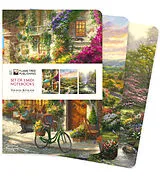 Blankobuch geb Thomas Kinkade Set of 3 Midi Notebooks von Flame Tree Publishing