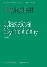 Loseblatt Classical Symphony in D von Sergej Prokofjew