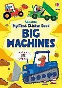 Kartonierter Einband My First Sticker Book Big Machines von Jane Bingham, Hannah Watson