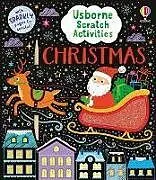 Kartonierter Einband Usborne Scratch Activities Christmas von Rosie Dickins