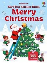 Kartonierter Einband My First Sticker Book Merry Christmas von Greenwell Jessica