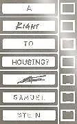 Kartonierter Einband A Right to Housing? von Samuel Stein