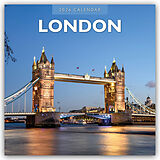 Kartonierter Einband (Kt) London 2026 Square Wall Calendar von Red Robin