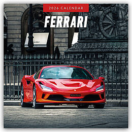 Kalender Ferrari 2026 - 16-Monatskalender von Red Robin Publishing Ltd