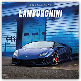 Kalender Lamborghini 2026 - 16-Monatskalender von Red Robin Publishing Ltd