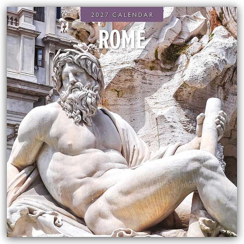 Rome  Rom 2027  16-Monatskalender