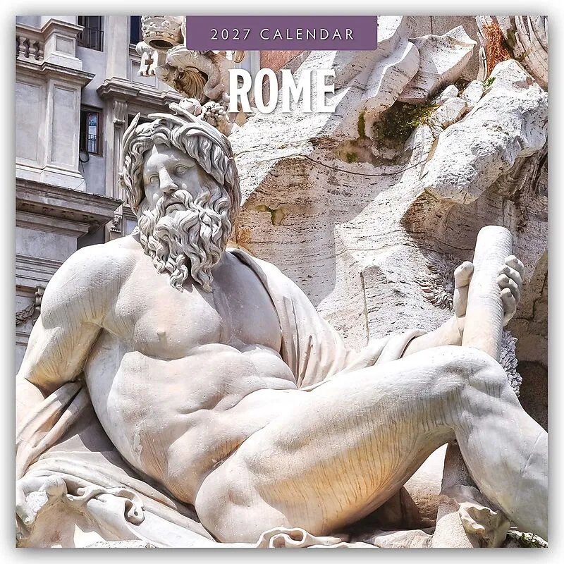 Rome  Rom 2027  16-Monatskalender