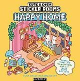 Kartonierter Einband Sticker Rooms: Happy Home von Alexander Harry, Anna Guillet