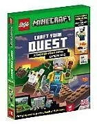 Fester Einband LEGO® Minecraft: Craft Your Quest A Choose-Your-Path Experience (with exclusive minifigure, LEGO pieces, play scene, poster, book and stickers) von LEGO®, Buster Books