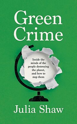 Kartonierter Einband Green Crime von Julia Shaw