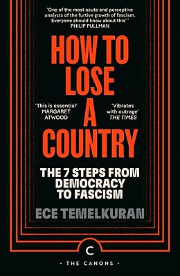 Couverture cartonnée How to Lose a Country de Ece Temelkuran