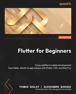 eBook (epub) Flutter for Beginners de Thomas Bailey, Alessandro Biessek