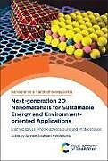 Livre Relié Next-Generation 2D Nanomaterials for Sustainable Energy and Environment-Oriented Applications de 