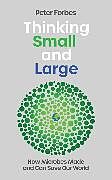 Livre Relié Thinking Small and Large de Peter Forbes