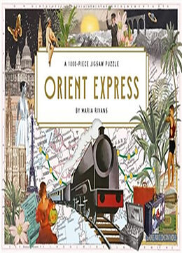 Broché Orient Express : A 1000-piece Jigsaw Puzzle de Maria Rivans