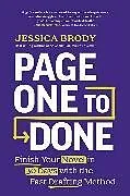 Kartonierter Einband Page One to Done von Brody Jessica