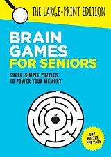 Couverture cartonnée Brain Games for Seniors de Summersdale Publishers