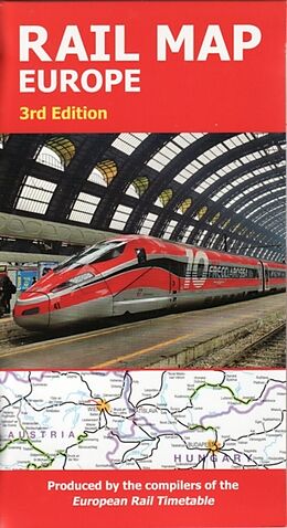 Carte (de géographie) Rail Map Europe: 3rd Edition de 