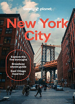 Couverture cartonnée Lonely Planet New York City de Brian Healy, Rachel Chang, John Garry