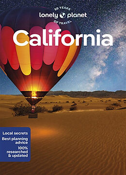 Couverture cartonnée Lonely Planet California de Alexis Averbuck, Alison Bing, Celeste Brash