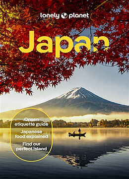 Kartonierter Einband Lonely Planet Japan von Simon Richmond, Ray Bartlett, Andrew et al Bender