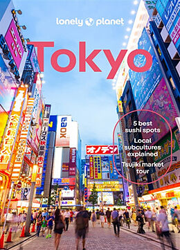 Couverture cartonnée Lonely Planet Tokyo de Rebecca Milner, Simon Richmond