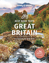 Couverture cartonnée Lonely Planet Best Road Trips Great Britain de Tasmin Waby, Isabel Albiston, Oliver Berry