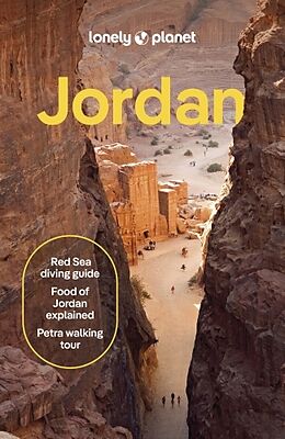 Couverture cartonnée Lonely Planet Jordan de Lonely Planet, Jackson Anthon, Jason Ruffin