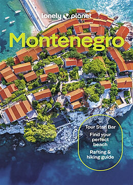 Couverture cartonnée Lonely Planet Montenegro de Peter Dragicevich