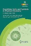 Couverture cartonnée Quantities, Units and Symbols in Physical Chemistry de Christopher M a (Universidade De Coimbra, P Brett