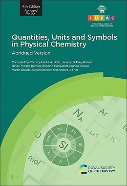 eBook (pdf) Quantities, Units and Symbols in Physical Chemistry de 