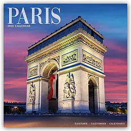 Geheftet Paris 2022  16-Monatskalender von Avonside Publishing Ltd