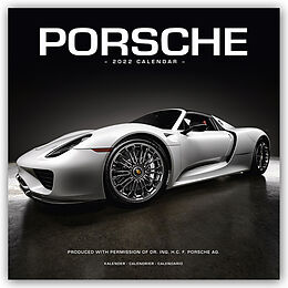 Kalender Porsche 2022 Wall Calendar von Avonside Publishing Ltd