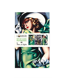 Blankobuch geb Tamara de Lempicka Set of 3 Mini Notebooks von 