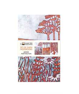  Janine Partington Set of 3 Mini Notebooks de 