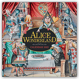 Kalender Science Museum: Alice in Wonderland Wall Calendar 2022 (Art Calendar) von Flame Tree Publishing