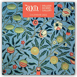 Broschiert William Morris Gallery: William Morris Wall Calendar 2022 Art Calendar von Flame Tree Publishing