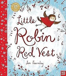 Couverture cartonnée Little Robin Red Vest de Fearnley Jan