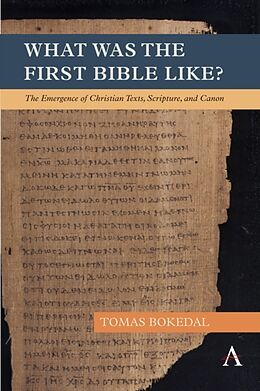 Couverture cartonnée What Was the First Bible Like? de Tomas Bokedal