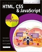 Couverture cartonnée HTML, CSS & JavaScript in easy steps de Mike McGrath