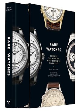 Livre Relié Rare Watches de Paul Miquel