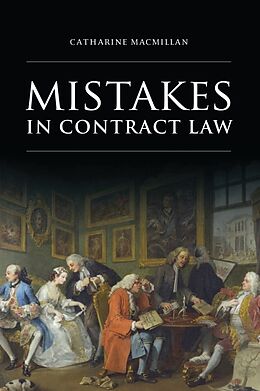 Livre Relié Mistakes in Contract Law de Catharine MacMillan