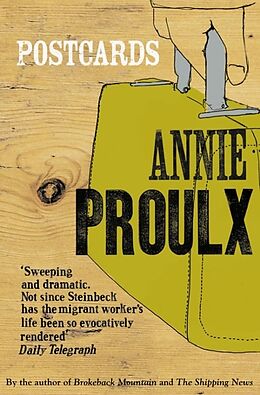 Couverture cartonnée Postcards de Proulx Annie