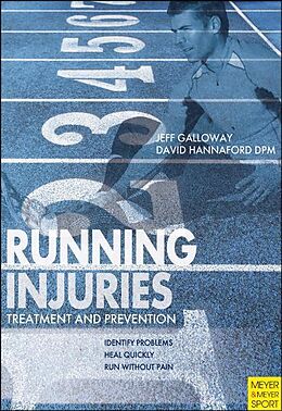 Couverture cartonnée Running Injuries de Jeff Galloway, David Hannaford