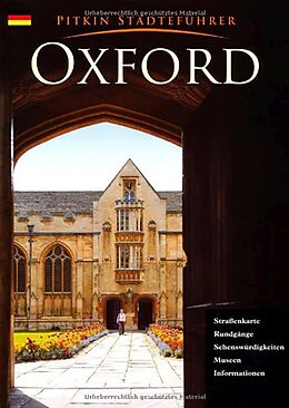 Couverture cartonnée Oxford City Guide - German de Annie Bullen