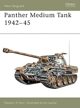 Couverture cartonnée Panther Medium Tank 194245 de Hart Stephen A.