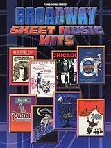  Notenblätter Broadway sheet music hits