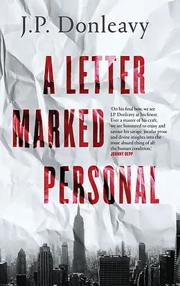 E-Book (epub) A Letter Marked Personal von J. P. Donleavy