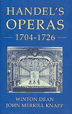 Handel's Operas, 1704-1726