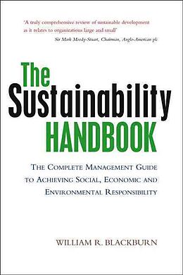 Livre Relié The Sustainability Handbook de William R. Blackburn